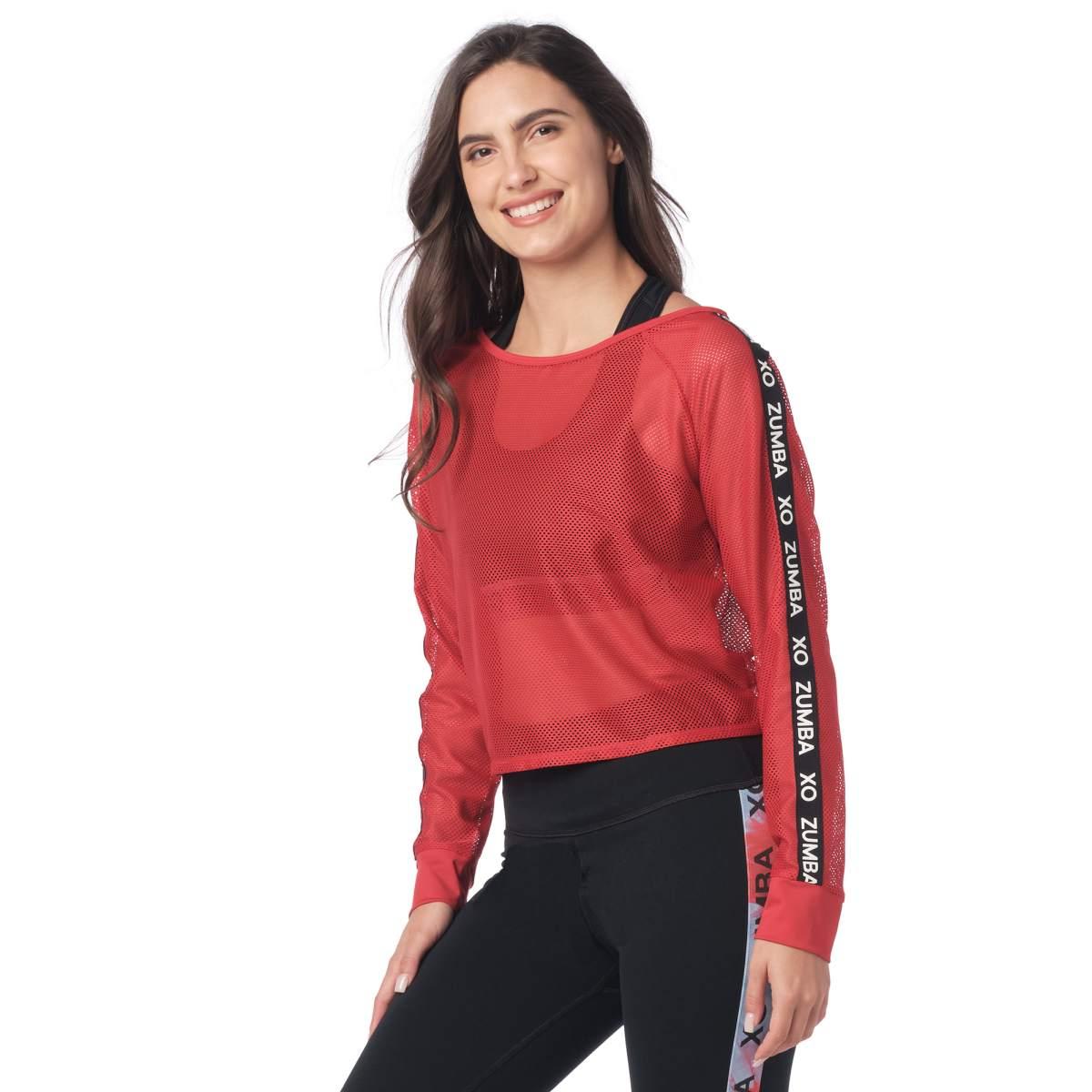 Zumba Love Mesh Pullover