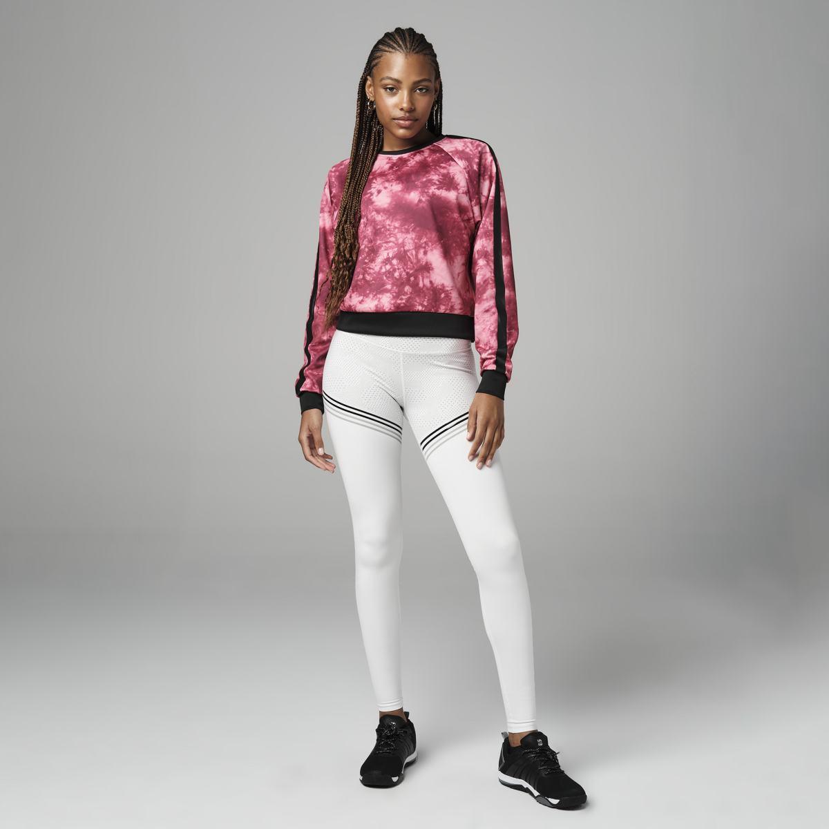 Strong ID Tie-Dye Crop Pullover