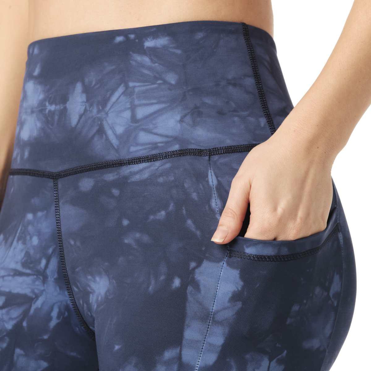 Zumba Tie-Dye High Waisted Crop Leggings