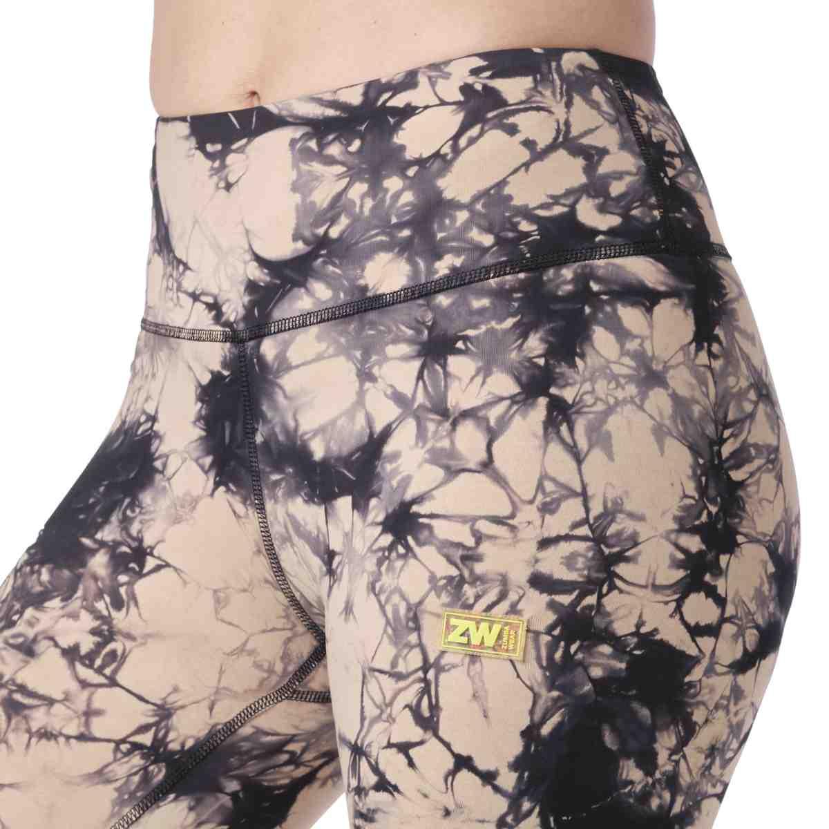 Zumba Worldwide Tie-Dye High Waisted Ankle Leggings
