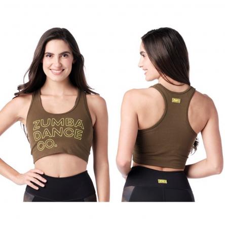 Dancing On Sunshine Crop Racerback