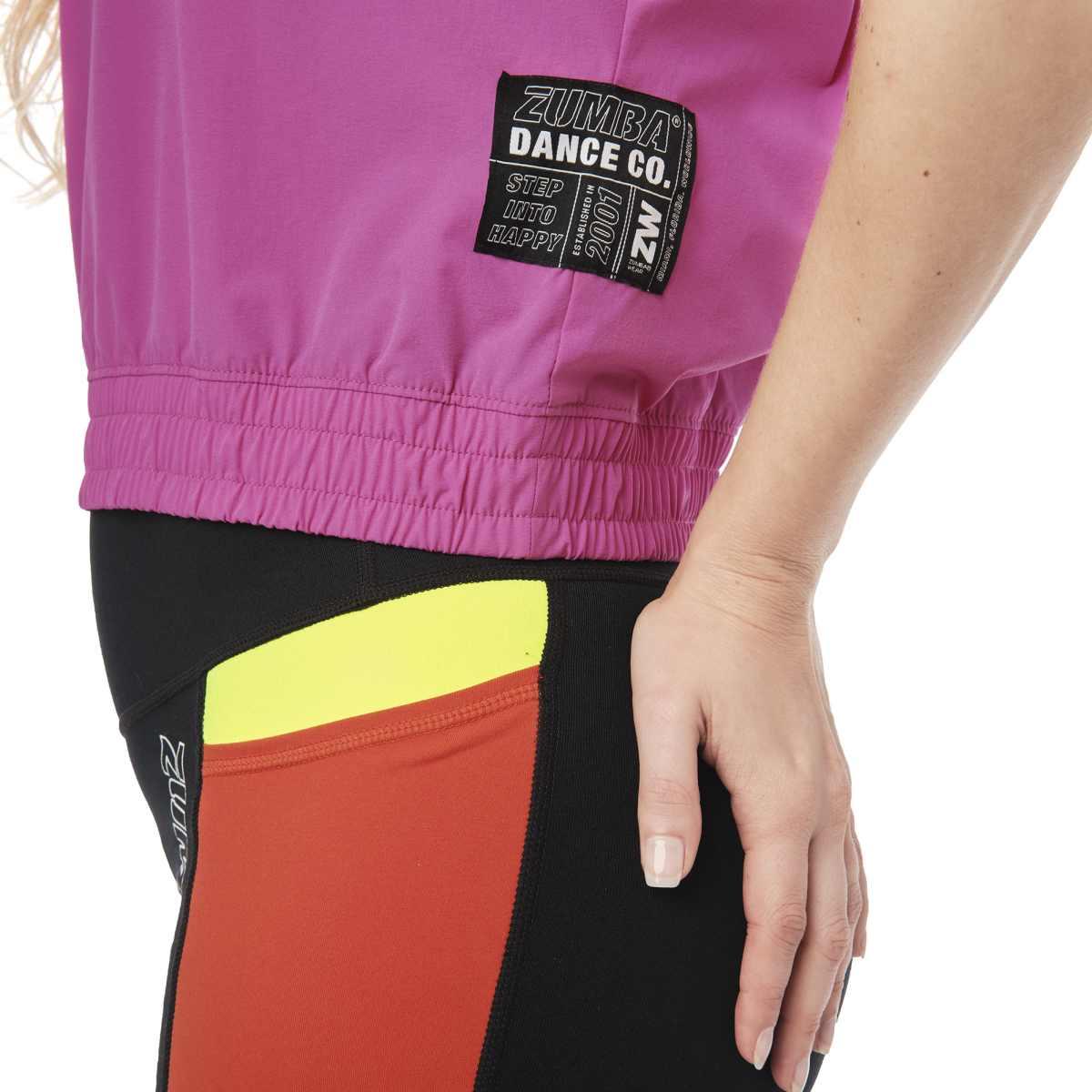 Zumba Color Blocked Half-Zip Pullover