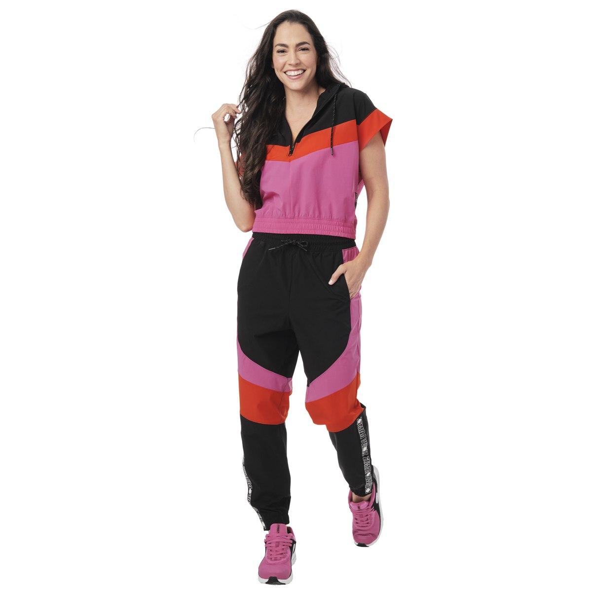 Zumba Color Blocked Half-Zip Pullover
