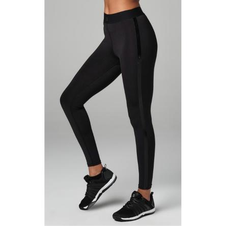 Strong ID Printed Ankle Leggings With Elastic Waistband