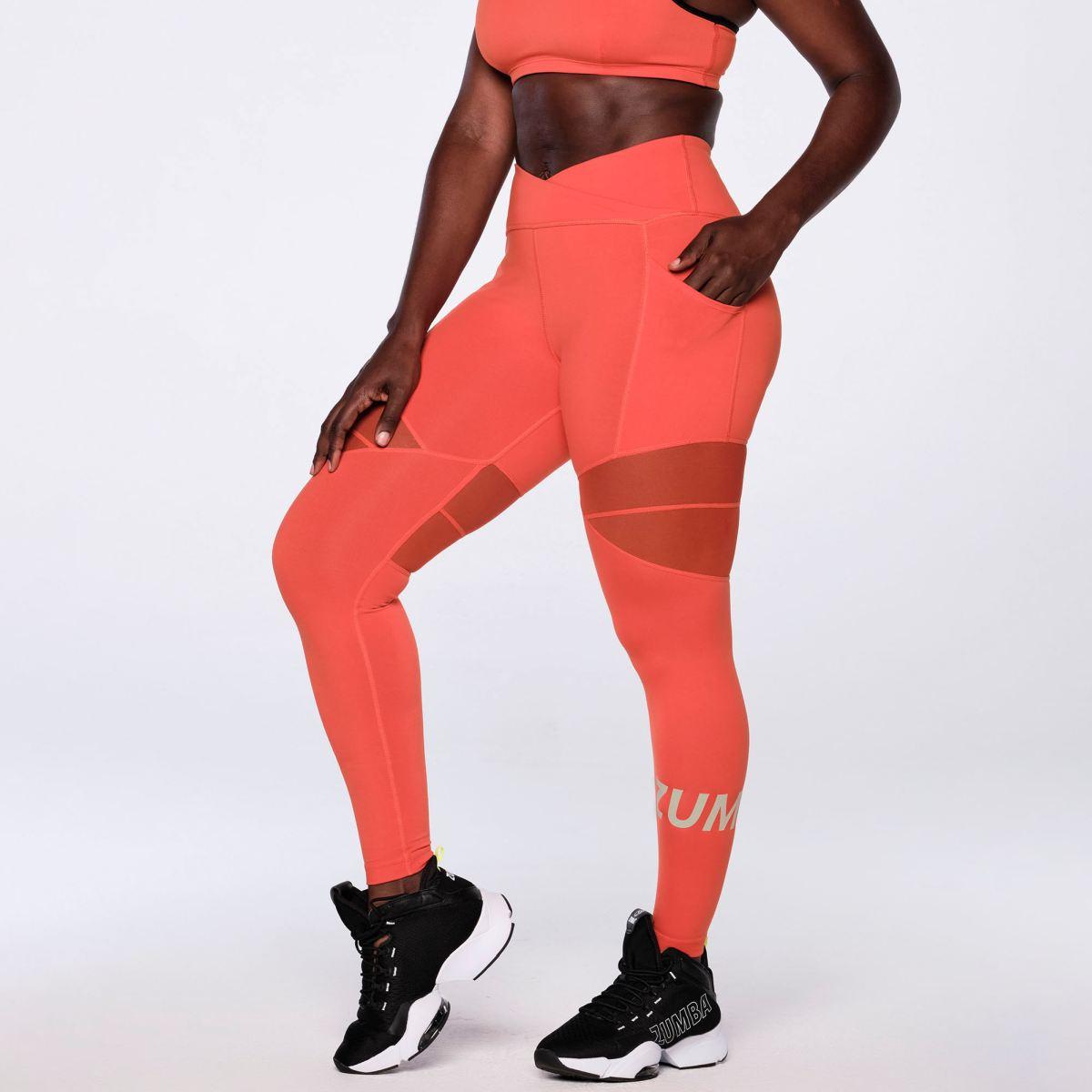 Zumba Crossover High Waisted Ankle Leggings