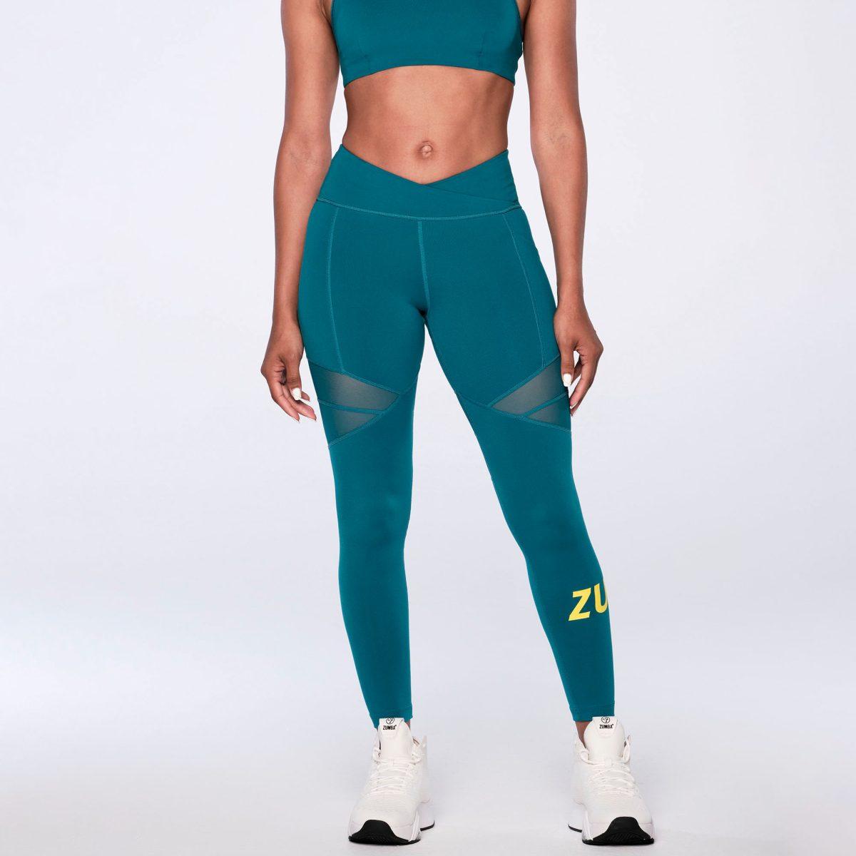 Zumba Crossover High Waisted Ankle Leggings