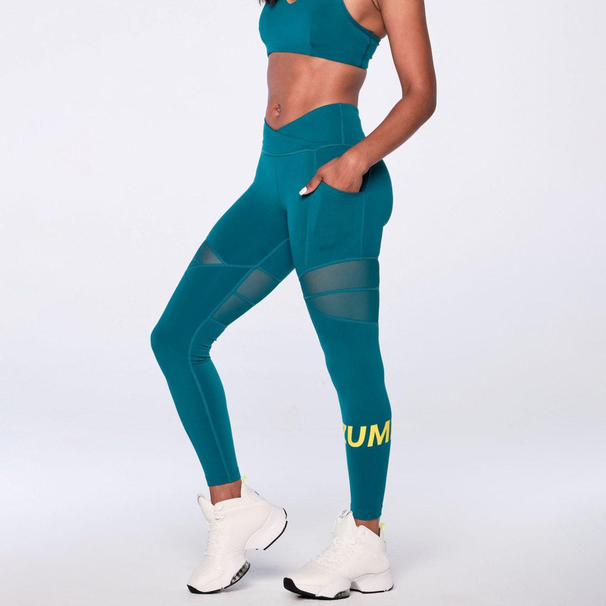 Zumba Crossover High Waisted Ankle Leggings