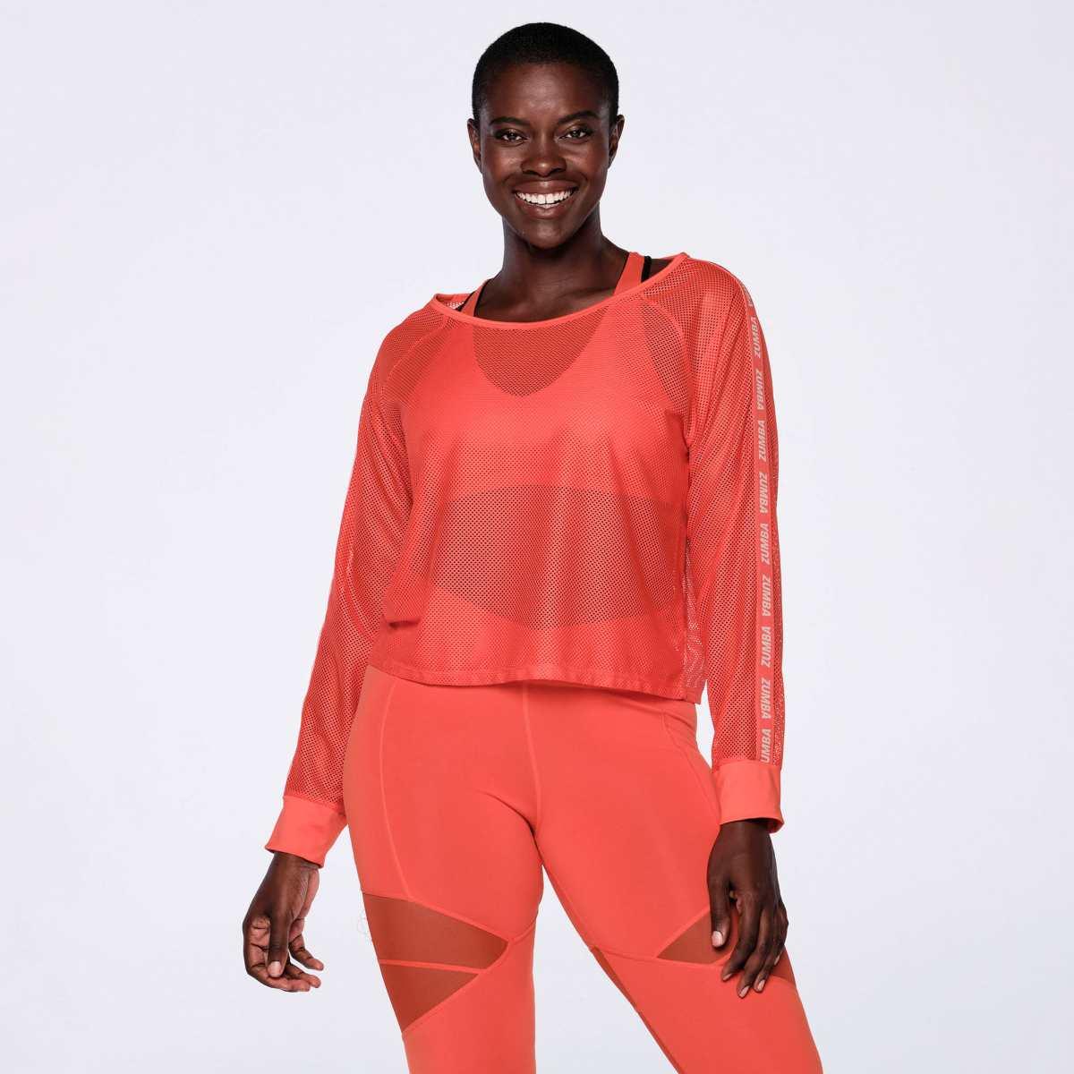 Zumba Core Mesh Pullover