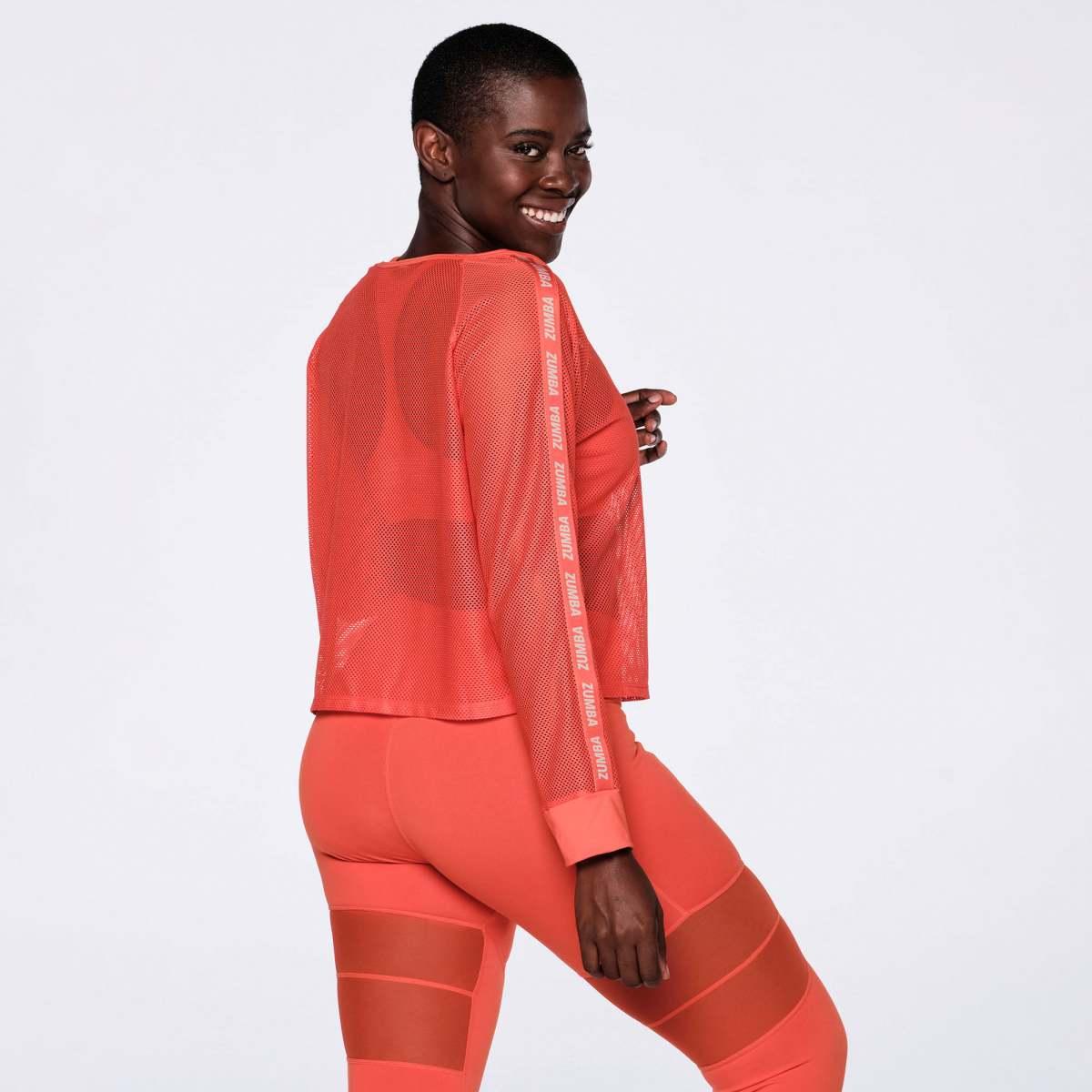 Zumba Core Mesh Pullover