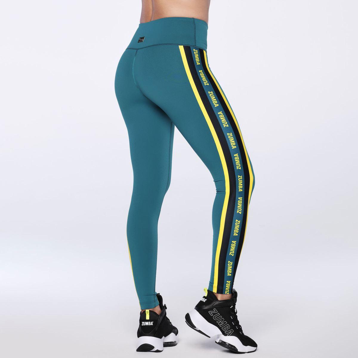Zumba Music Lab High Waisted Ankle Leggings