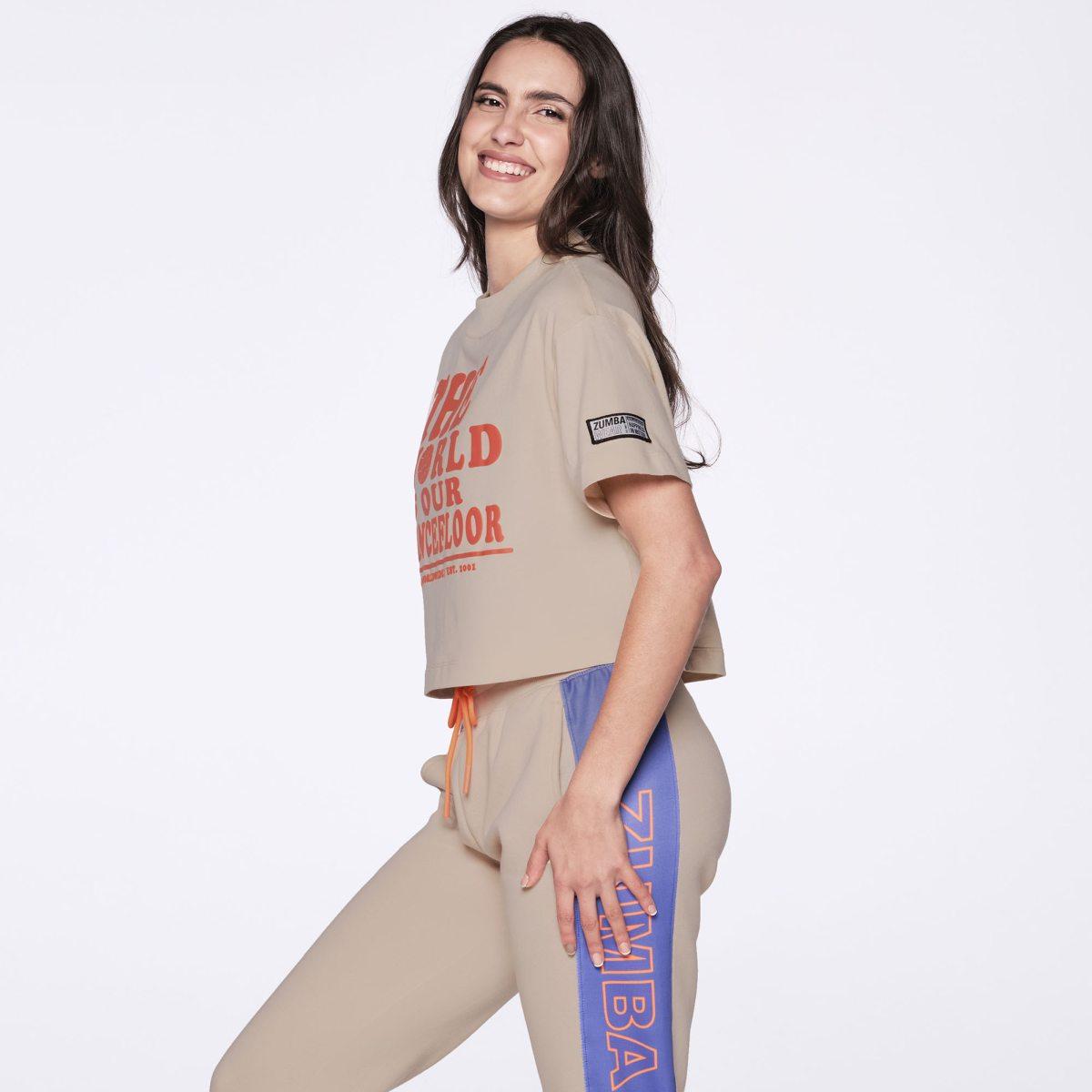 The World Is Our Dance Floor Crop Top