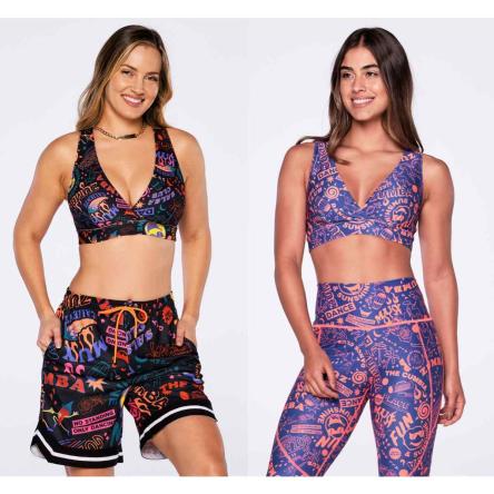 Club Zumba Open Back Bra