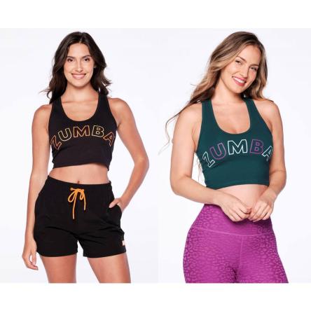 Zumba Stand Together Crop Racerback