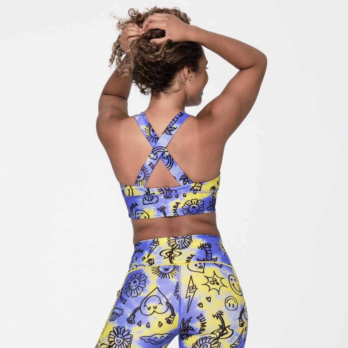 Zumba Happy Twisted Front Bra