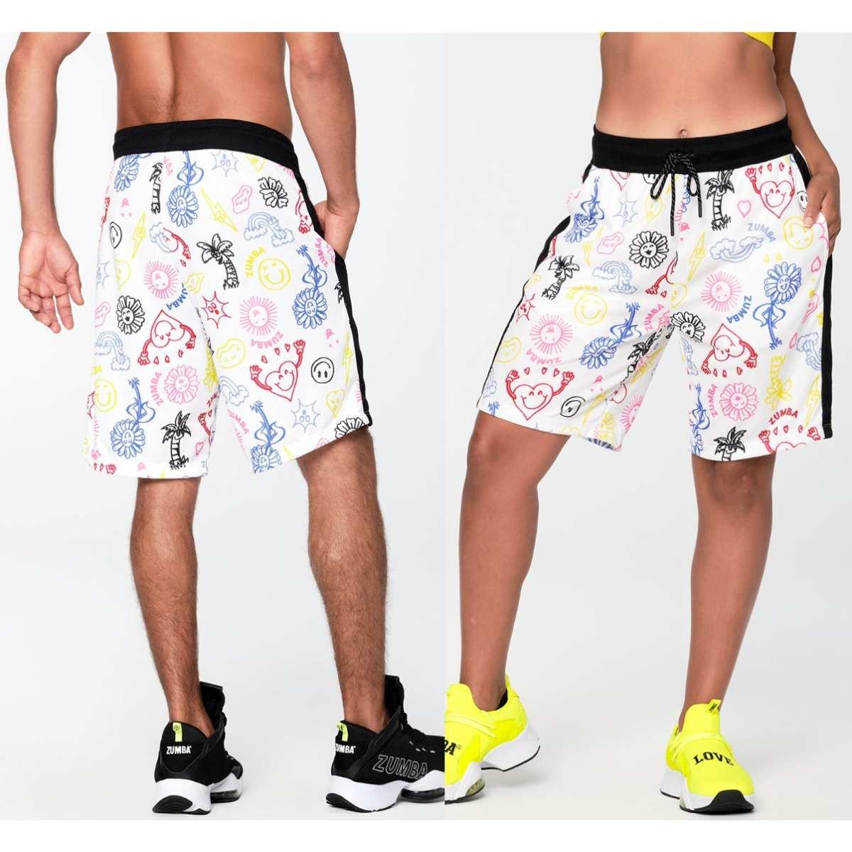 Zumba Happy Mesh Basketball Shorts