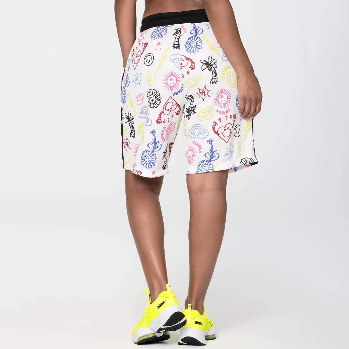 Zumba Happy Mesh Basketball Shorts