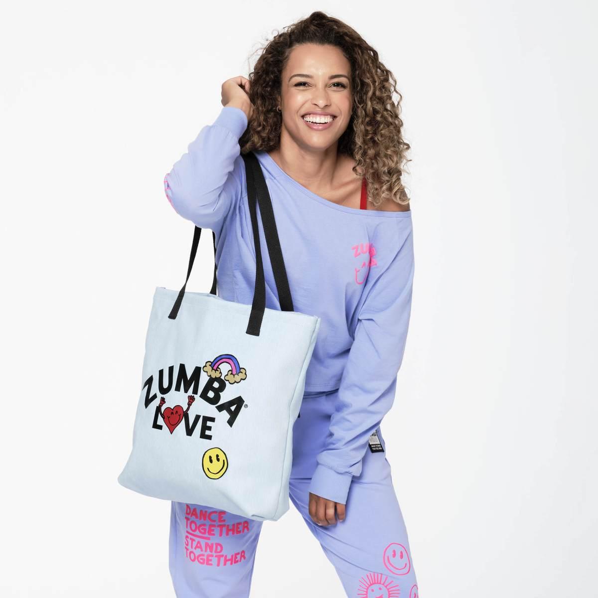 Zumba Love Denim Tote Bag