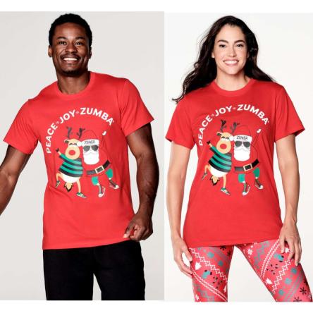 Peace Joy Zumba Tee