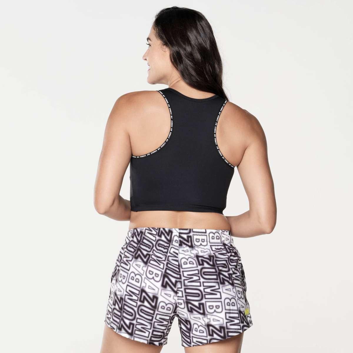 Zumba Futuristic Crop Tank