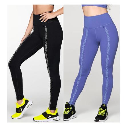 Zumba Forever High Waisted Ankle Leggings.