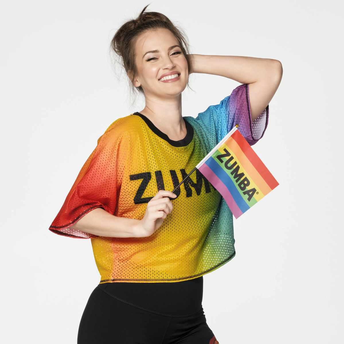 Zumba With Pride Flag