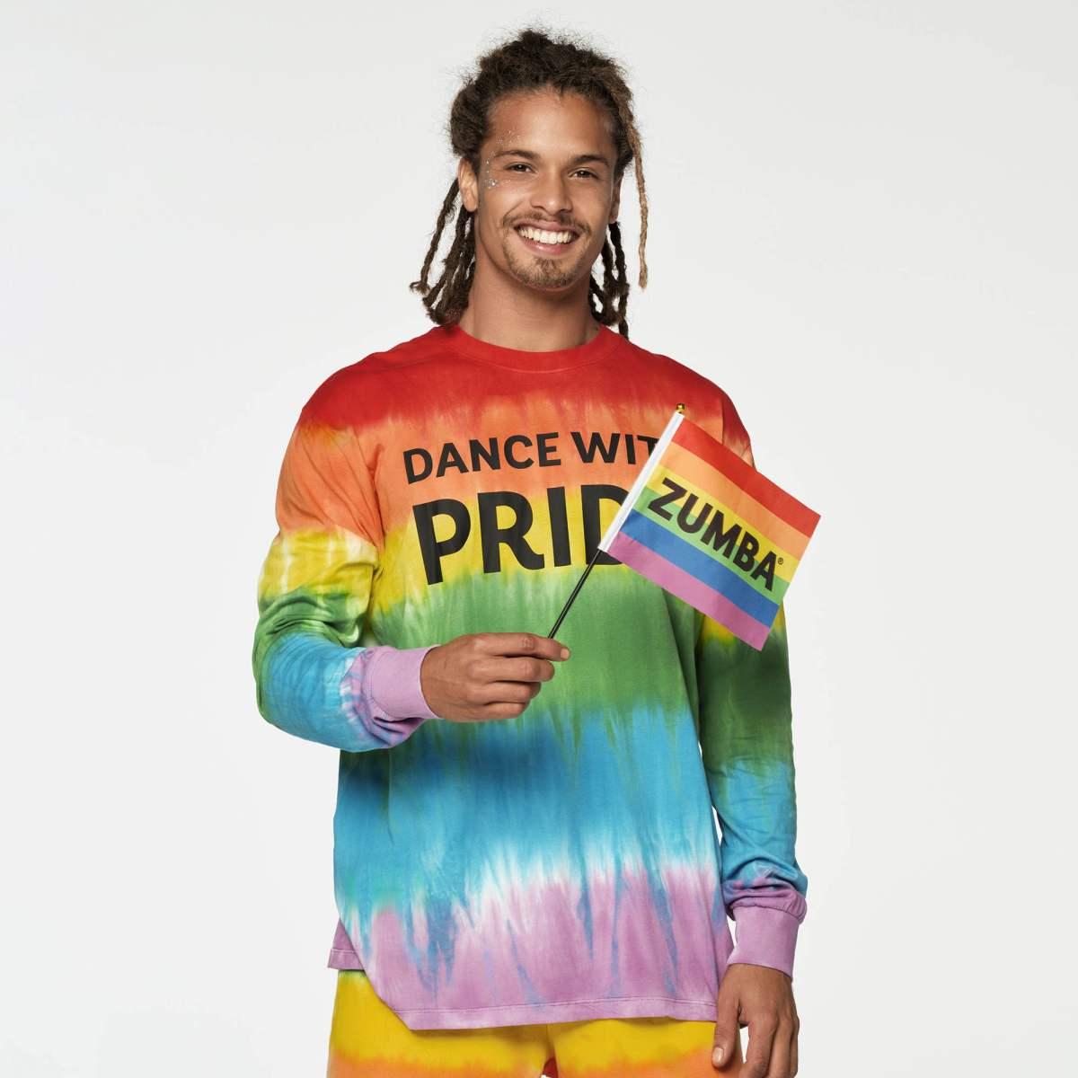 Zumba With Pride Flag
