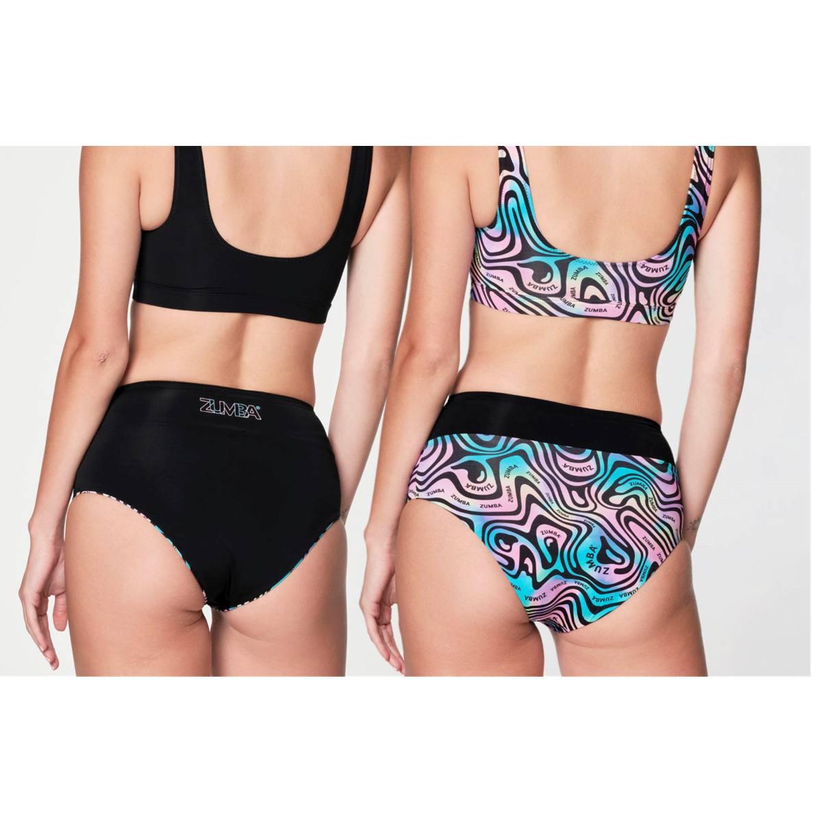 Zumba Reversible Swim Active Brief