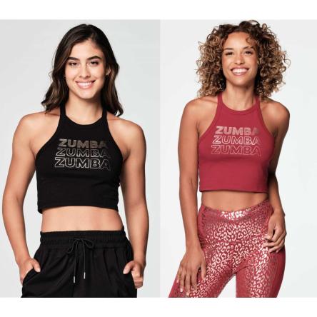 Glow With The Flow Crop Tank