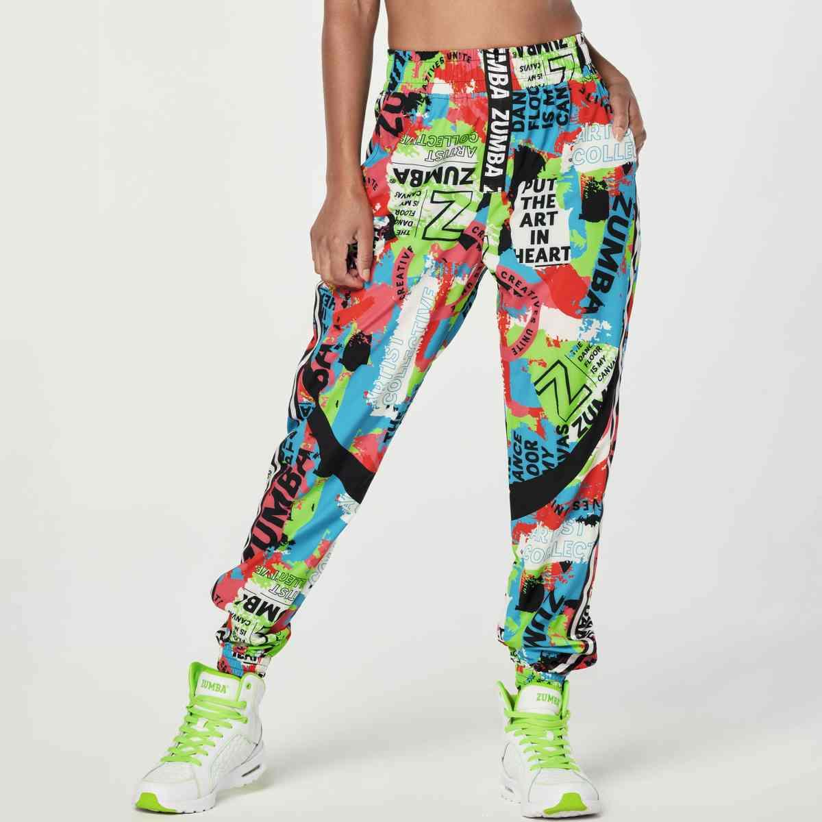 Free To Create High Waisted Track Pants