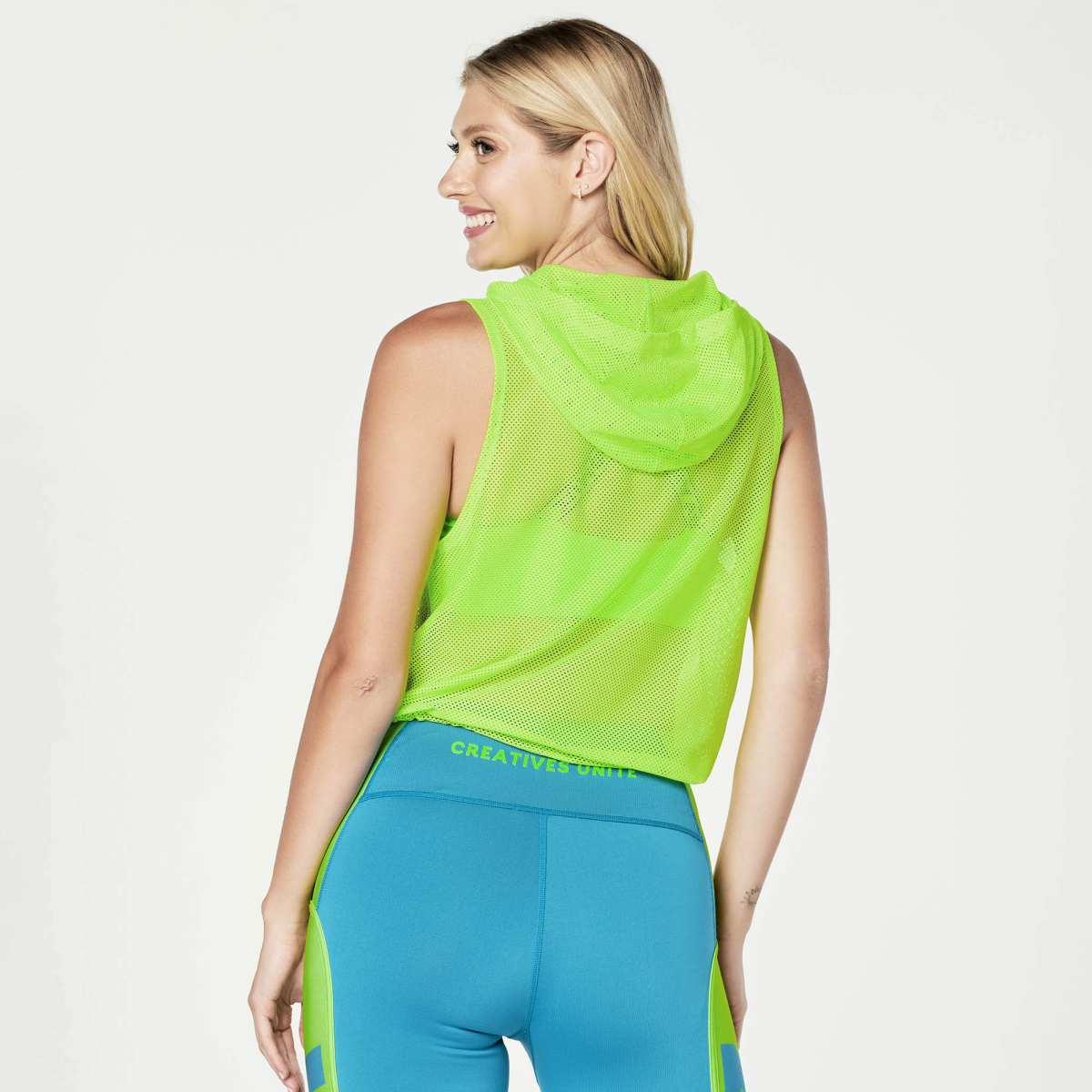 Creatives Unite Mesh Sleeveless Hoodie