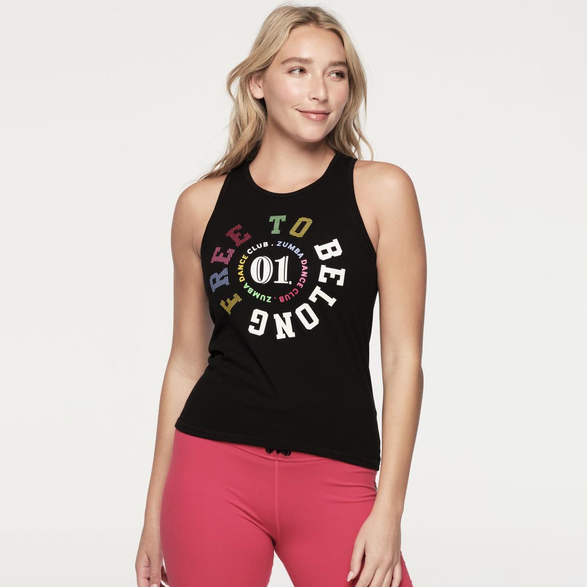 Free To Belong High Neck Tank