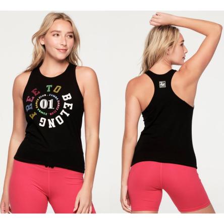 Free To Belong High Neck Tank