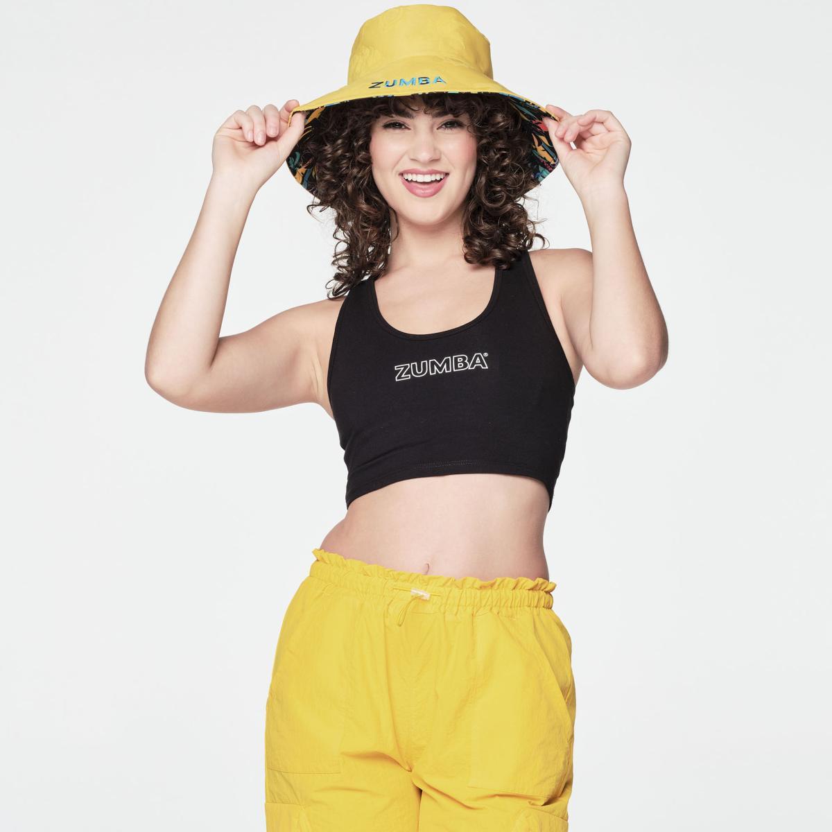 Zumba Palm Party Reversible Bucket Hat