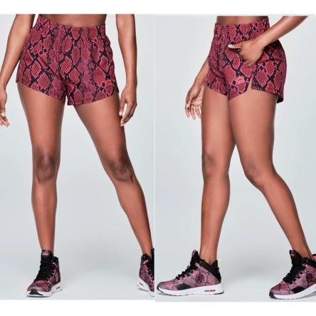 Zumba Love Snakeskin Shorts
