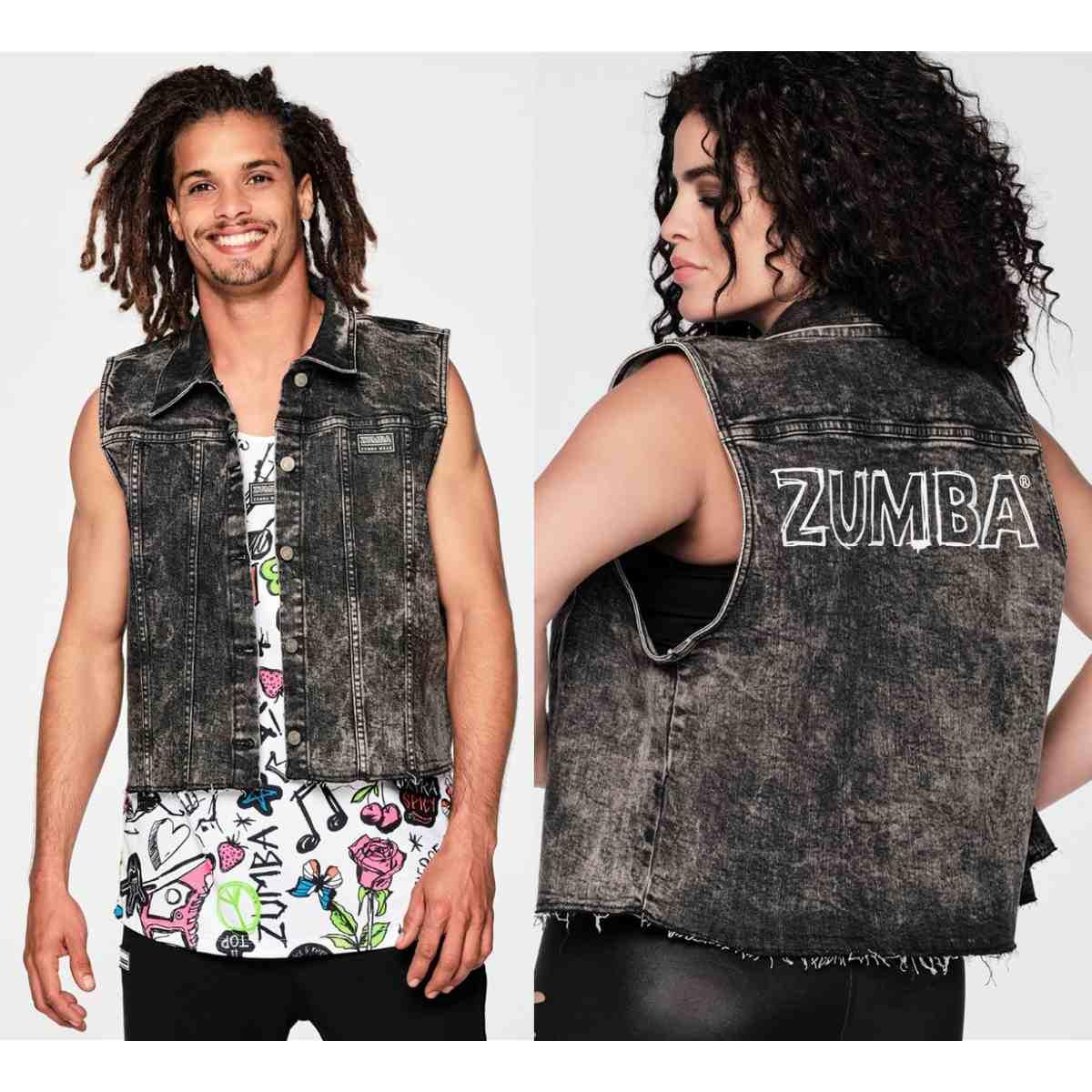Zumba Fired Up Denim Vest