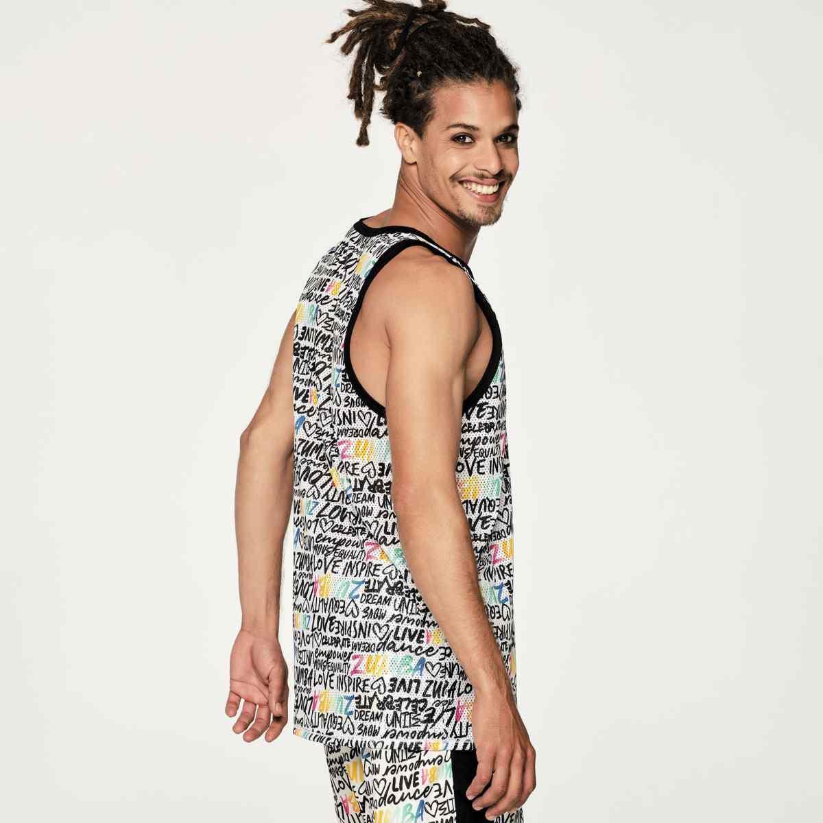 No Judgement Just Joy Basketball Tank
