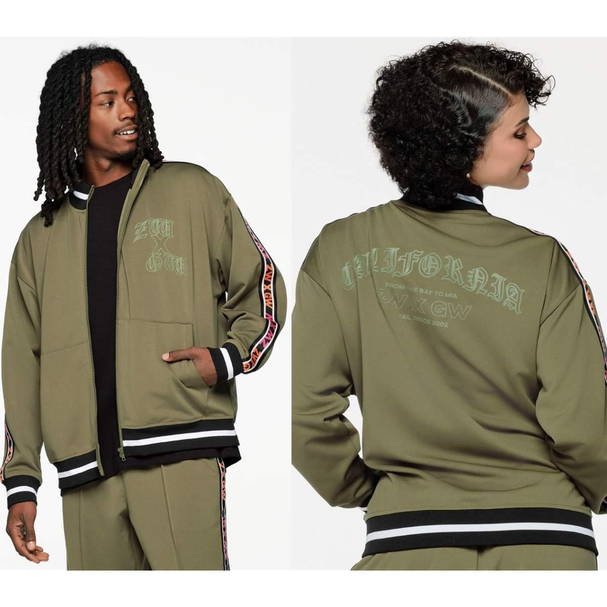 ZW X GW Unisex Oversized Jacket With Rib Details