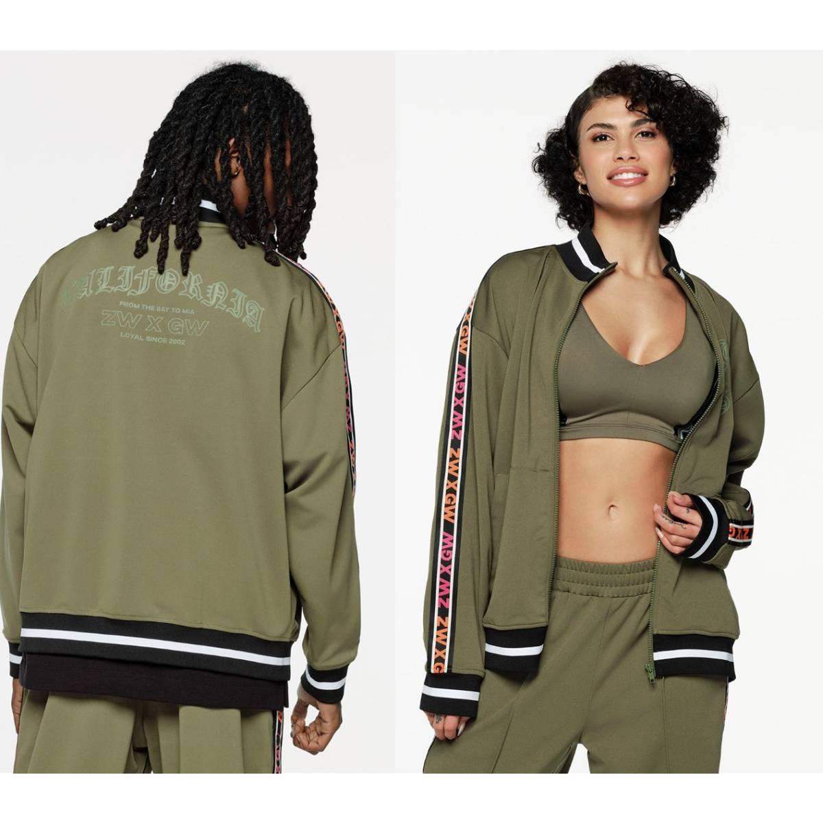 ZW X GW Unisex Oversized Jacket With Rib Details