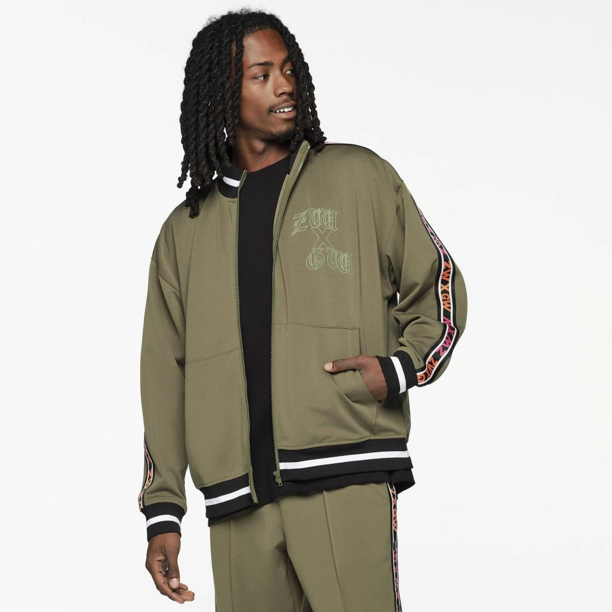 ZW X GW Unisex Oversized Jacket With Rib Details