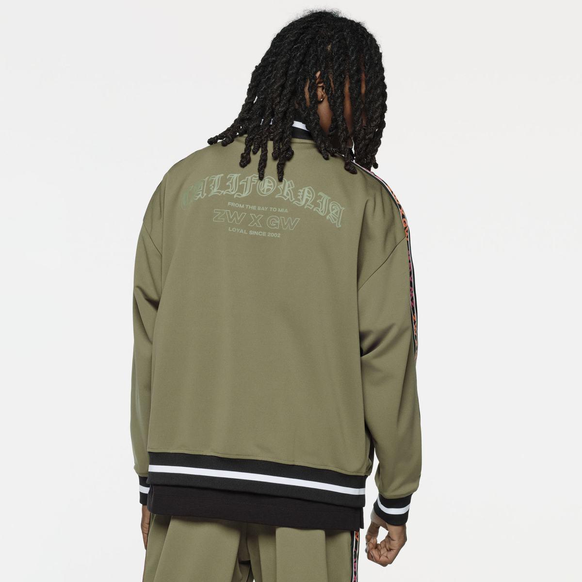 ZW X GW Unisex Oversized Jacket With Rib Details