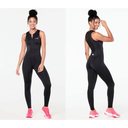 Zumba Prep Long Bodysuit With Mesh Back