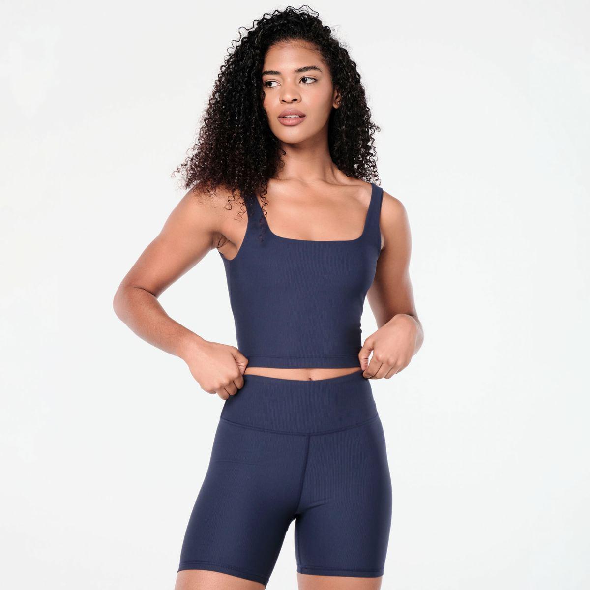 Zumba Prep Crop Tank With Shelf Bra