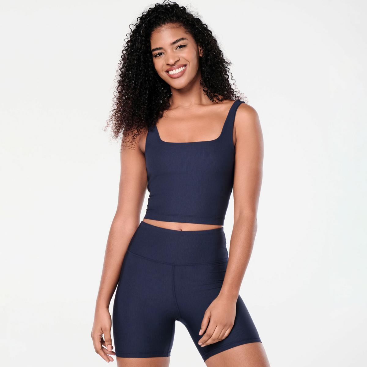 Zumba Prep Crop Tank With Shelf Bra