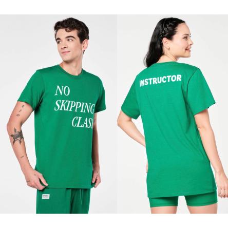 Zumba Prep Crew Neck Tee - Very Verde