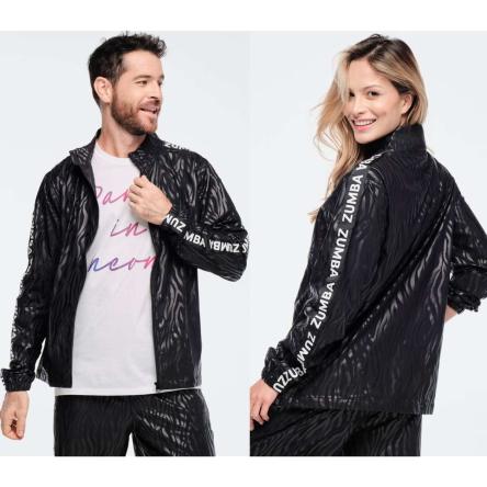 Funscape Mock Neck Woven Jacket