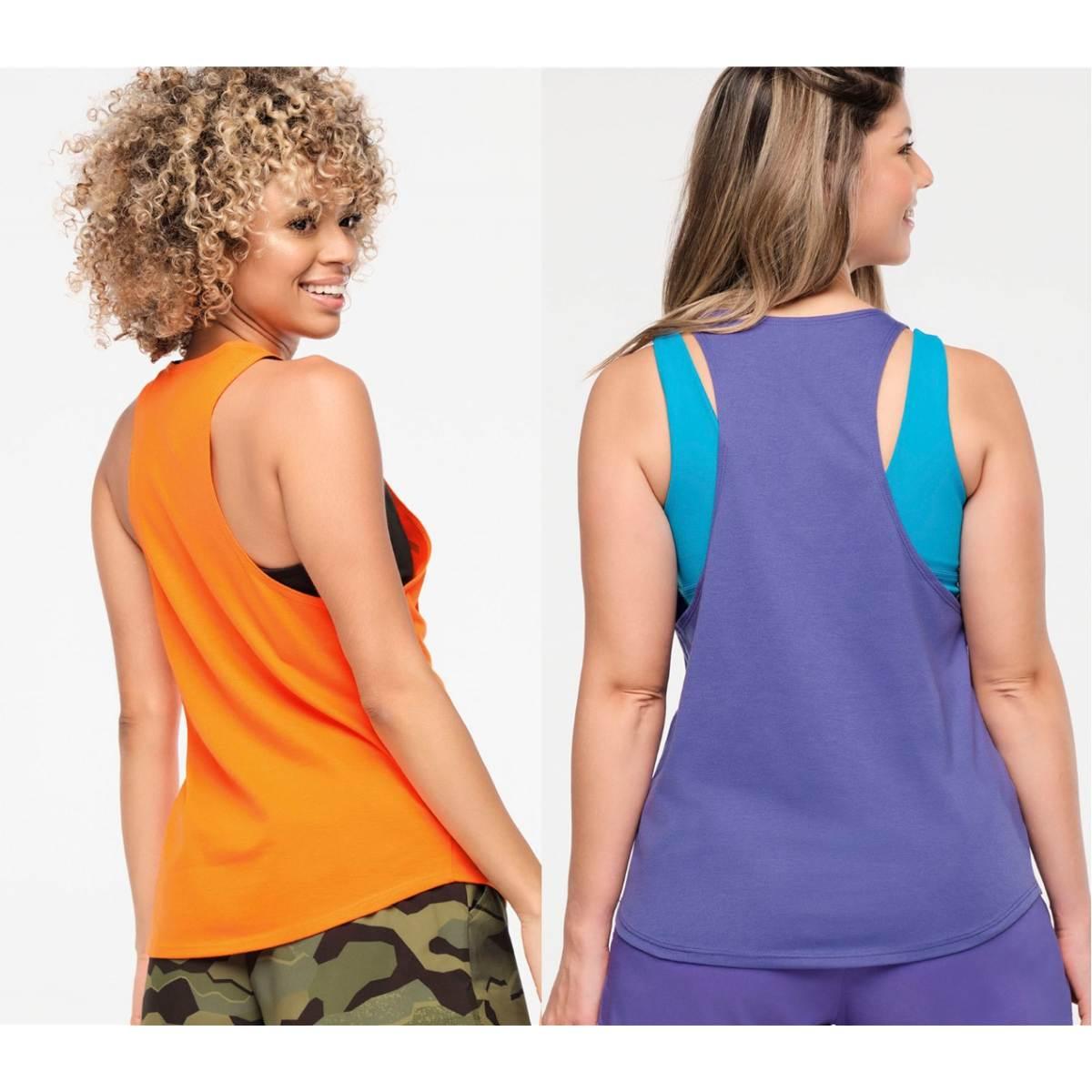 Zumba Explore Loose Tank With Round Hem