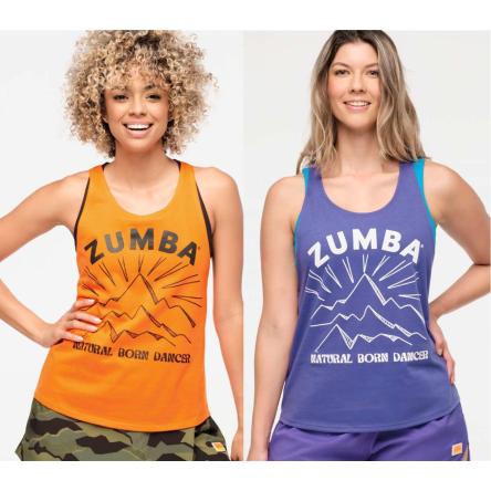 Zumba Explore Loose Tank With Round Hem