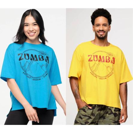 Zumba Explore Crew Neck Top