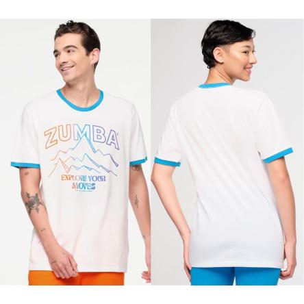 Zumba Explore Men's Ringer Tee
