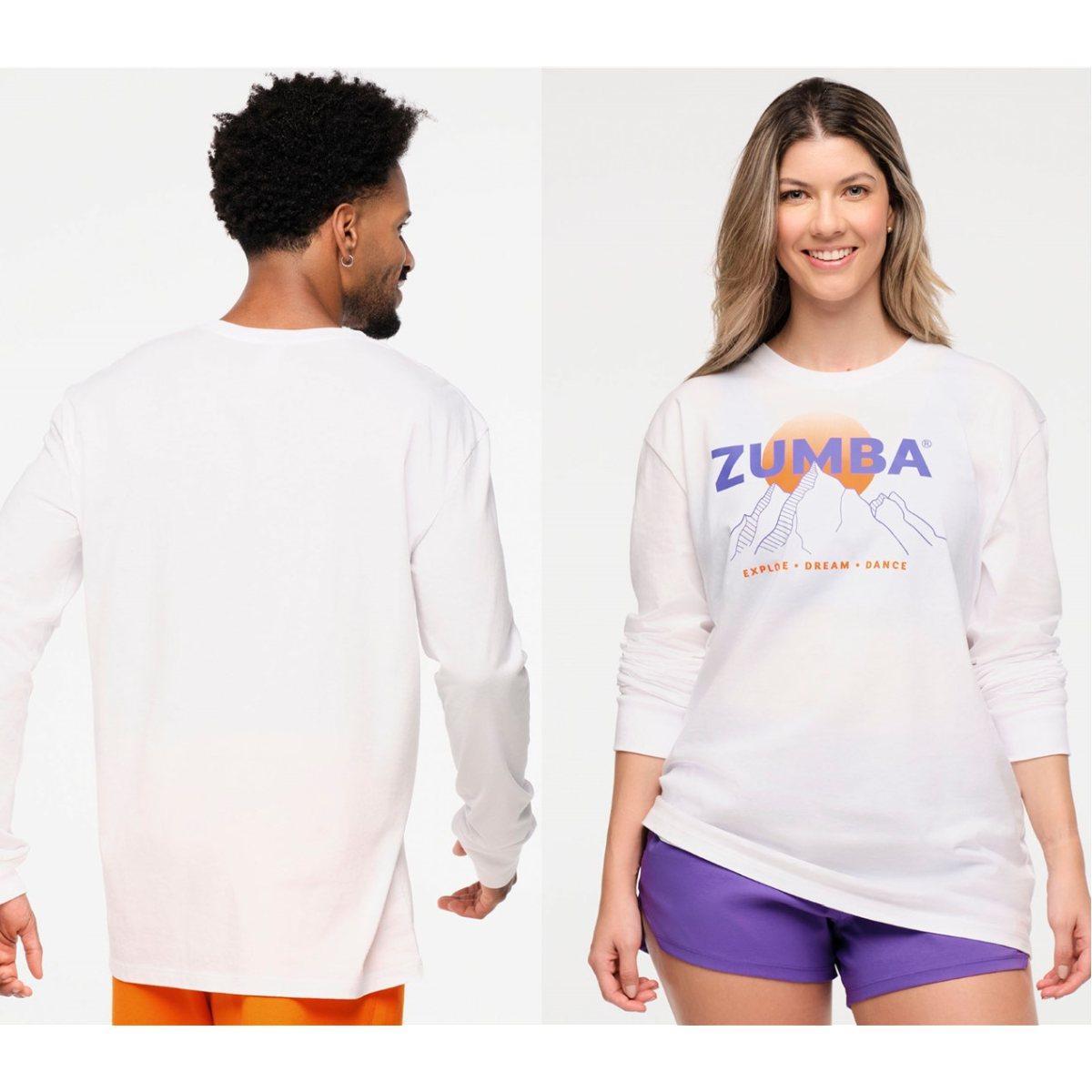 Zumba Explore Unisex Long Sleeve Tee